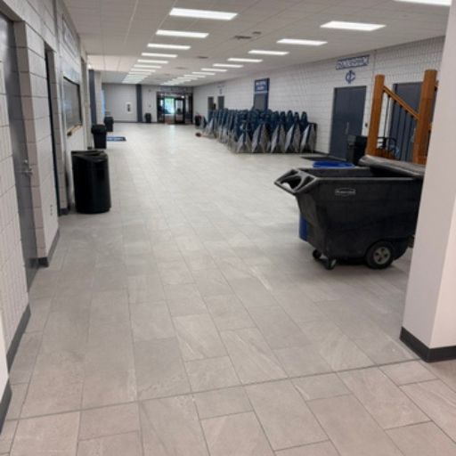 ICCC hallway tile